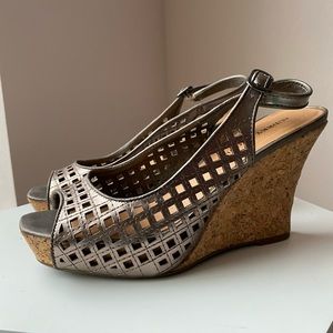 Audrey Brooke Wedge sandals